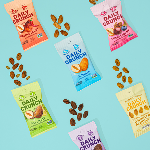 Nashville Hot Sprouted Almonds, 1.5oz Single Serve