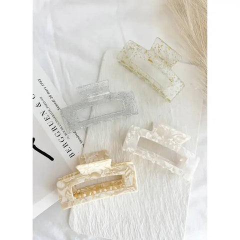 Jumbo 4-Inch Acetate Hair Claw