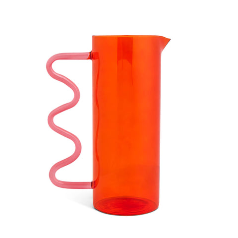 44oz Squiggle Pitcher Orange