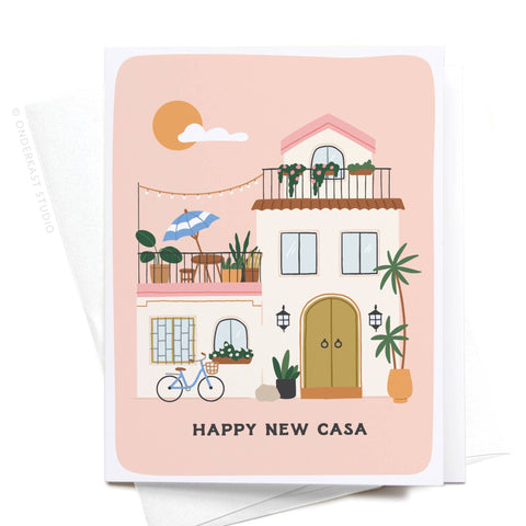 Happy New Casa Greeting Card