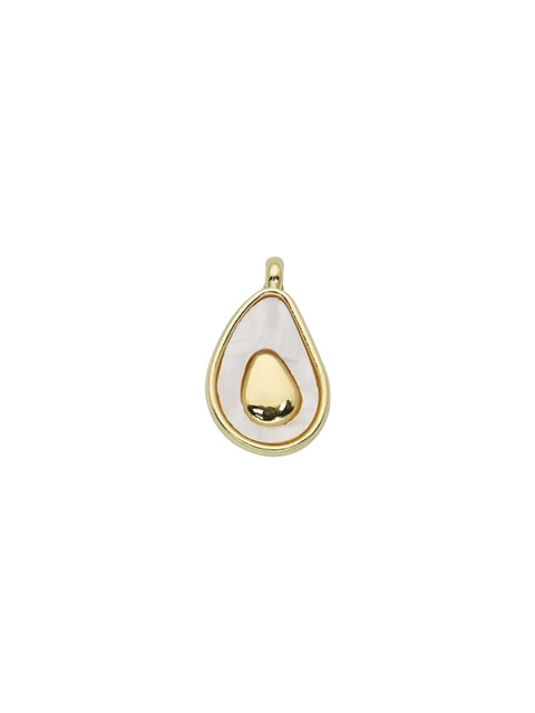 Gold Holy Guacamole Charm