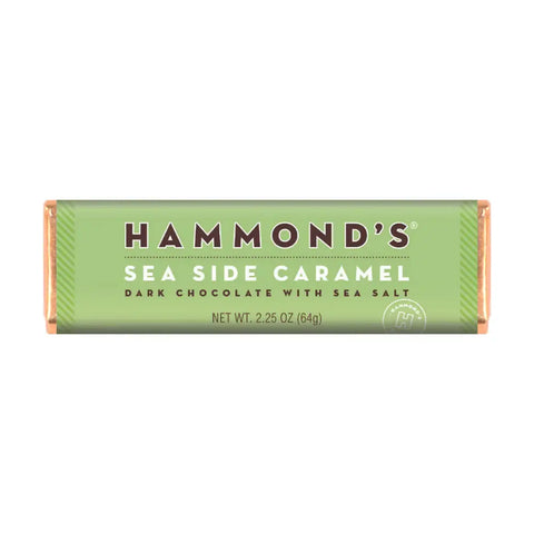 Candy Bar - Dark Chocolate - Natural Seaside Caramel -2.25oz