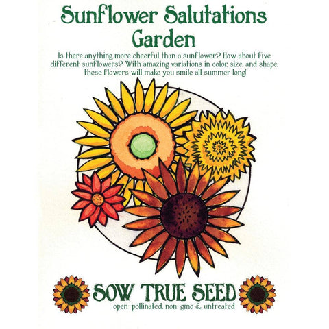 Sunflower Salutations Garden Collection Gift Tin