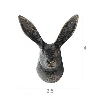 Hare Wall Hook - Cast Iron