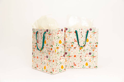 Flora Fauna Diamond Large Gift Bag