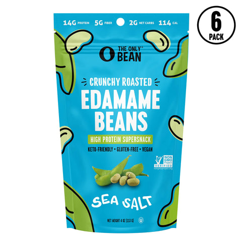 Crunchy Roasted Edamame Sea Salt - 4oz