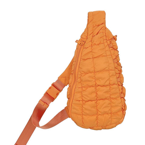 Quilted Stylish Lightweight Puffer Sling Bag