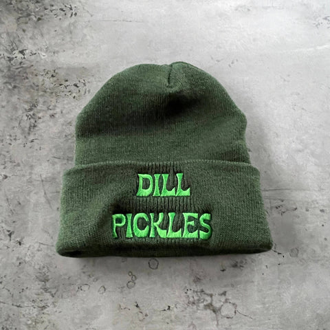 Dill Pickles Knit Beanie