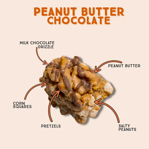 Peanut Butter Chocolate Chunk Nibbles 4.25oz Pouch