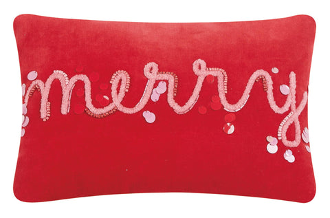 Merry Decorative Pillow