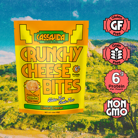 Cassavida Crunchy Cheese Bites – Gluten-Free Cassava Snack