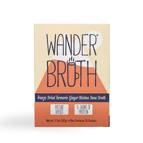 Organic Pasture-Raised Turmeric Ginger Chicken Bone Broth