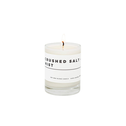 Crushed Salt + Mist Mini Candle