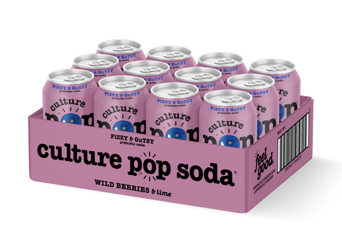 Wild Berries & Lime Culture Pop Soda