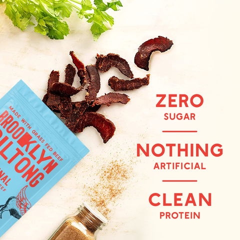 2oz Original Grass Fed Biltong Tender Jerky