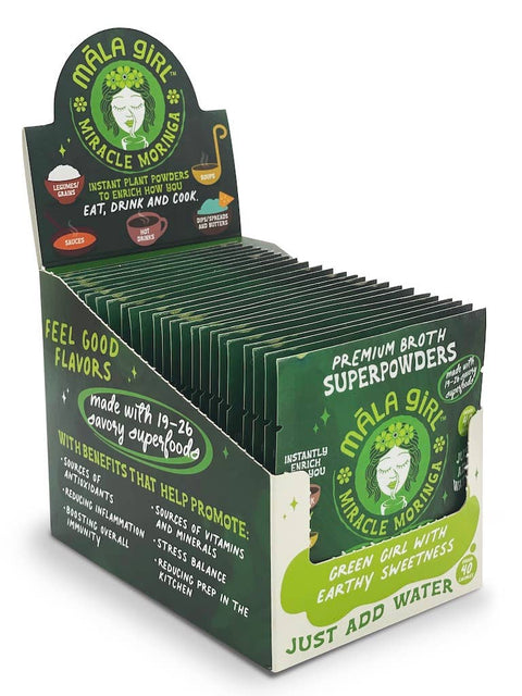 Superfood Broth Powder + Instant Soup Base with Moringa