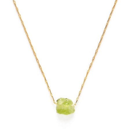 Healing Stones Peridot Necklace