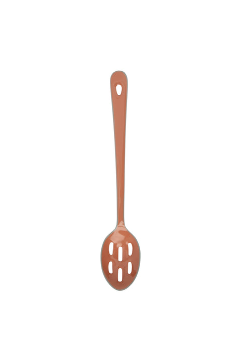 Harlow Bright Slotted Spoon, Raspberry