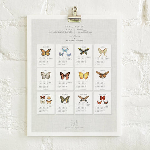 2026 Calendars: Butterflies & Moths