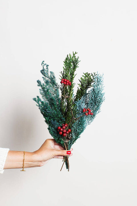 Preserved Christmas Swag Bouquet