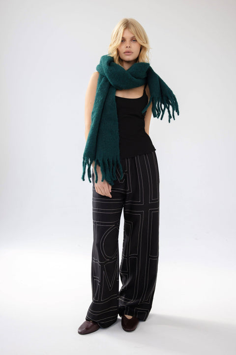 The Reykjavik Scarf 100% Recycled | Dark Forest