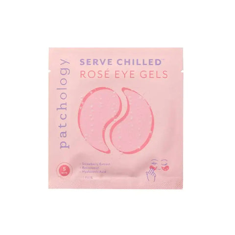 UNDER EYE Serve Chilled Rosé Hydrating Eye Mask Gels