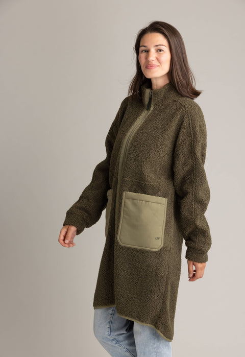 Women's Cori Boucle Long Coat