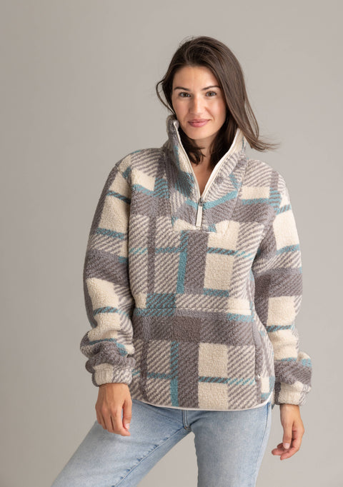 Women's Ainsley Ultra Plush Sherpa Pullover