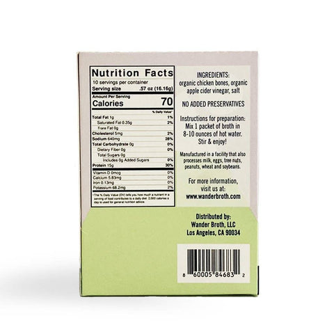 Organic Freeze-Dried Pastured Chicken Bone Broth