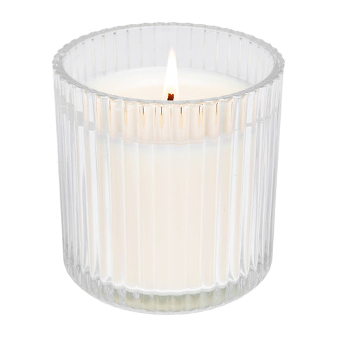 Cozy Season Ribbed Jar Soy Candle | 11oz