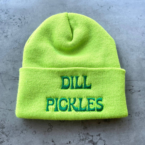 Dill Pickles Knit Beanie