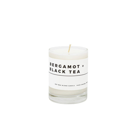 Bergamot + Black Tea Mini Candle