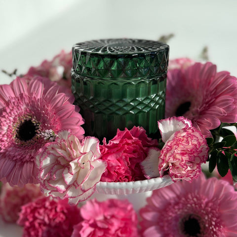 Gem Candle in Emerald