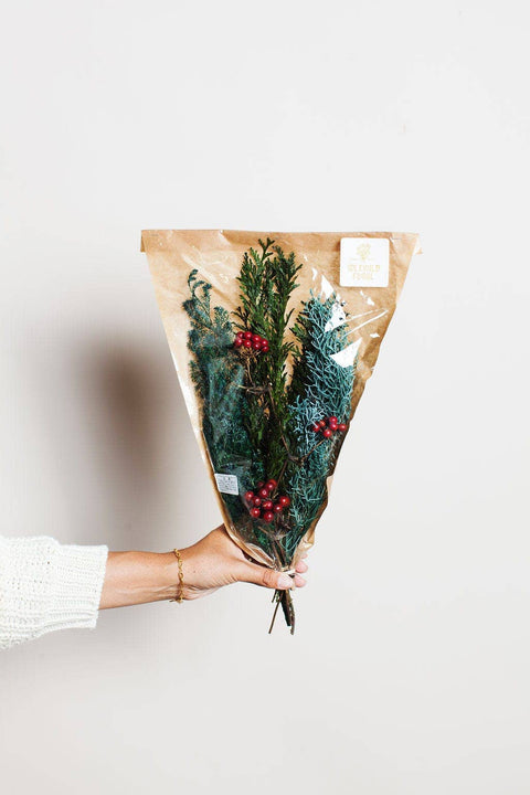 Preserved Christmas Swag Bouquet