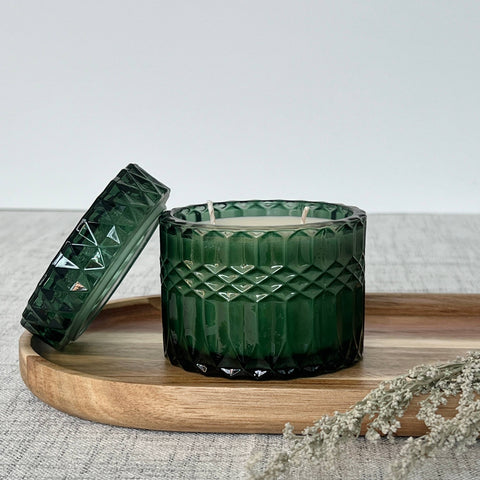 Gem Candle in Emerald
