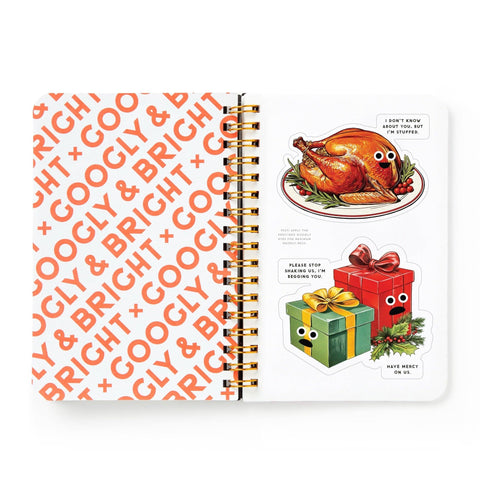 Googly & Bright Holiday Sticker Book