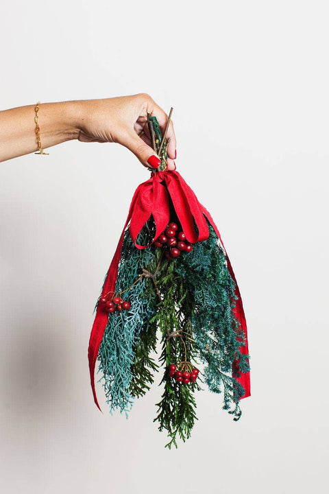 Preserved Christmas Swag Bouquet