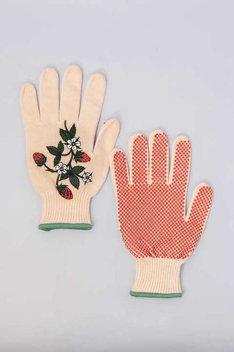 Gardening Gloves, Strawberries