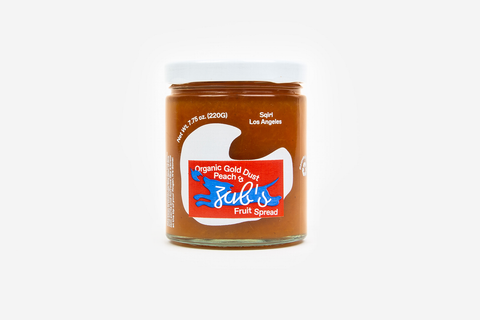 Masumoto Suncrest Peach + Zab's Collab Fruit Spread