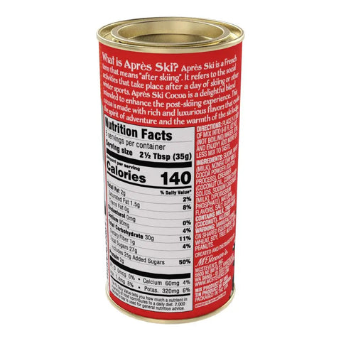Après Ski Chocolate Cocoa (7oz Tins)