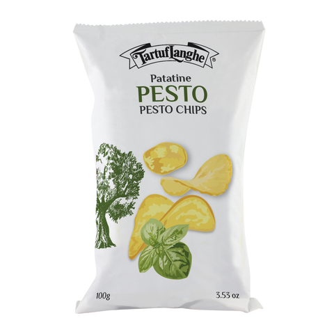Pesto Chips: With Freeze Dried Pesto 3.53 Oz