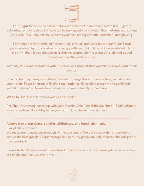 Palo Santo Sugar Scrub - Dusk Collection