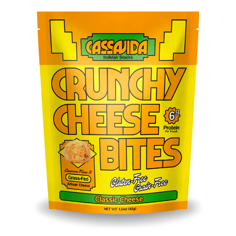 Cassavida Crunchy Cheese Bites – Gluten-Free Cassava Snack