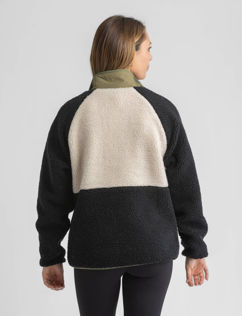 Women's Tara Quarter Snap Berber Pullover