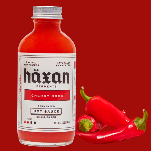 Cherry Bomb Gourmet Fermented Hot Sauce - Sweet & Fiery