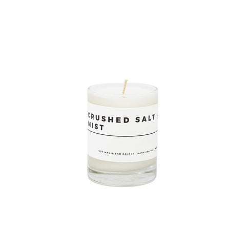 Crushed Salt + Mist Mini Candle