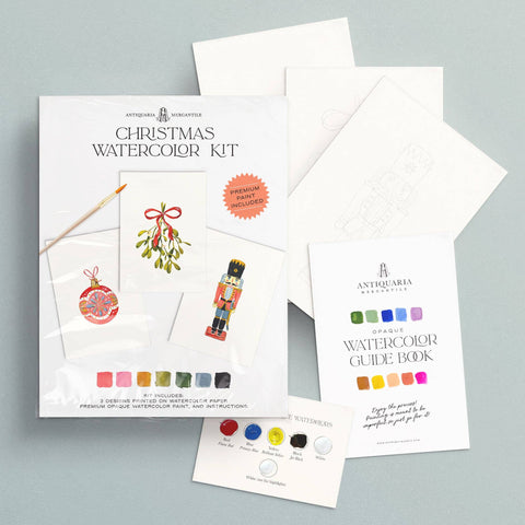 Watercolor Painting Kit: Christmas