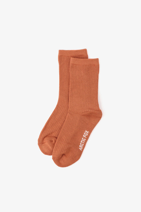 The Everyday Socks - 100% Bamboo - Terracotta Clay