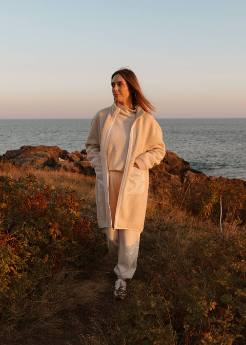 Women's Cori Boucle Long Coat
