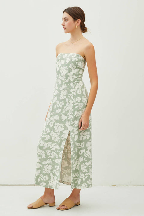 MULTI WAY MAXI LINEN DRESS